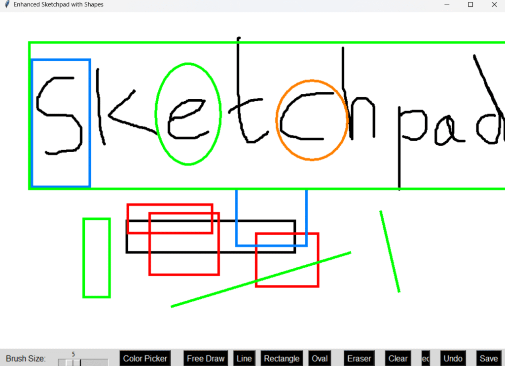 SketchPad with Python