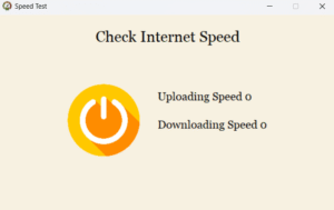 Internet Speed Test