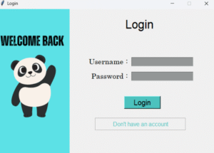 login page