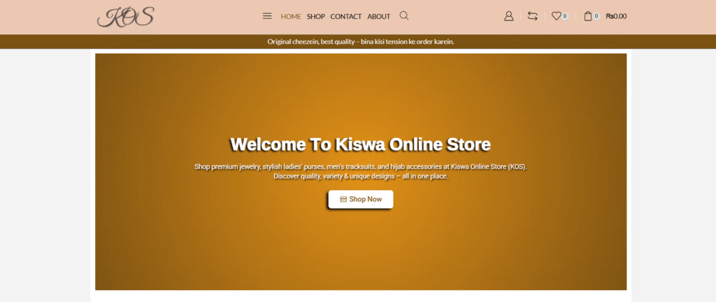 kiswa online store