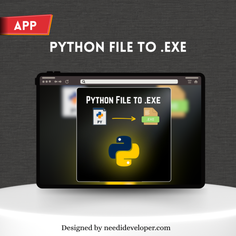 Python File to exe Convertor