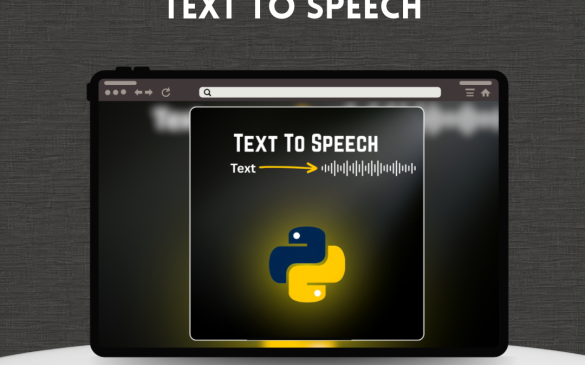 Python Text to Speech Model